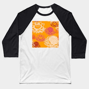 Everlasting Daisy Australian Wildflower Baseball T-Shirt